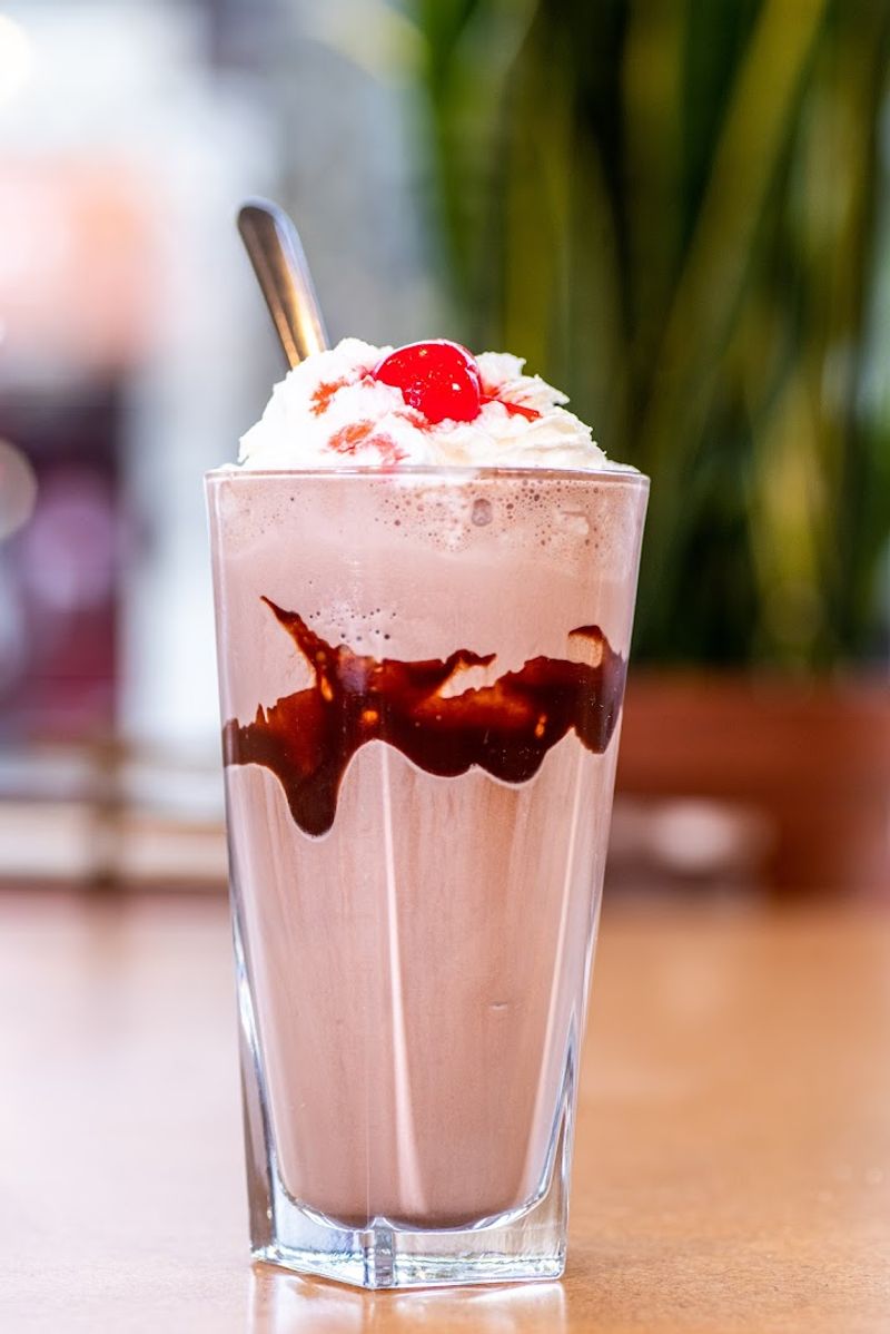 Milkshakes And Stuffed French Toast