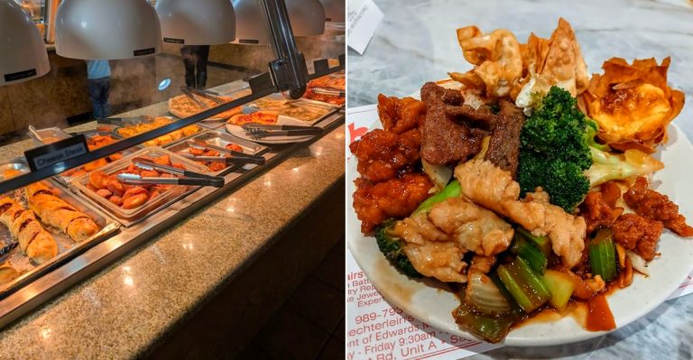 A Michigan Buffet Lets You Build Your Own Stir-Fry Bowl And Watch It Sizzle On A Giant Mongolian Grill
