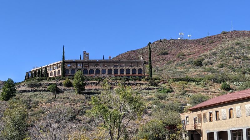 A Mining Town Perched on a Mountainside