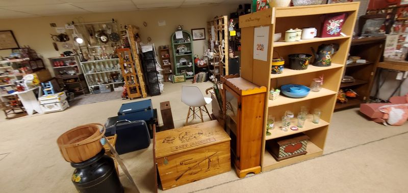 A Mix Of Antiques, Vintage, And Handcrafted Goods