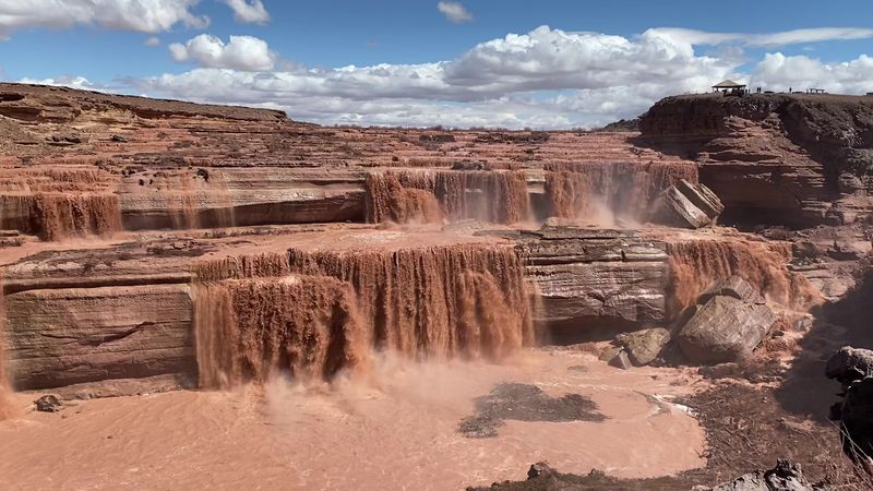 A Muddy Giant On Navajo Land East Of Flagstaff