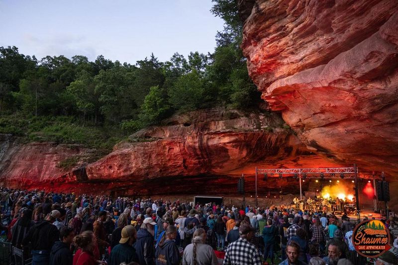 A Music Venue With a Story Beneath the Bluff