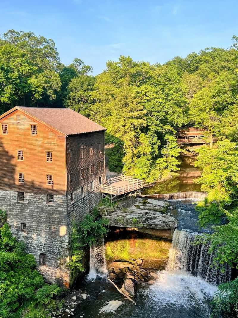 The Waterfall at Lanterman's Mill That Stops You Cold