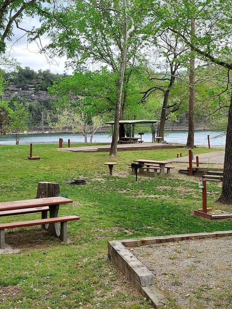 A Peaceful Bend Along Table Rock Lake A Peaceful Bend Along Table Rock Lake