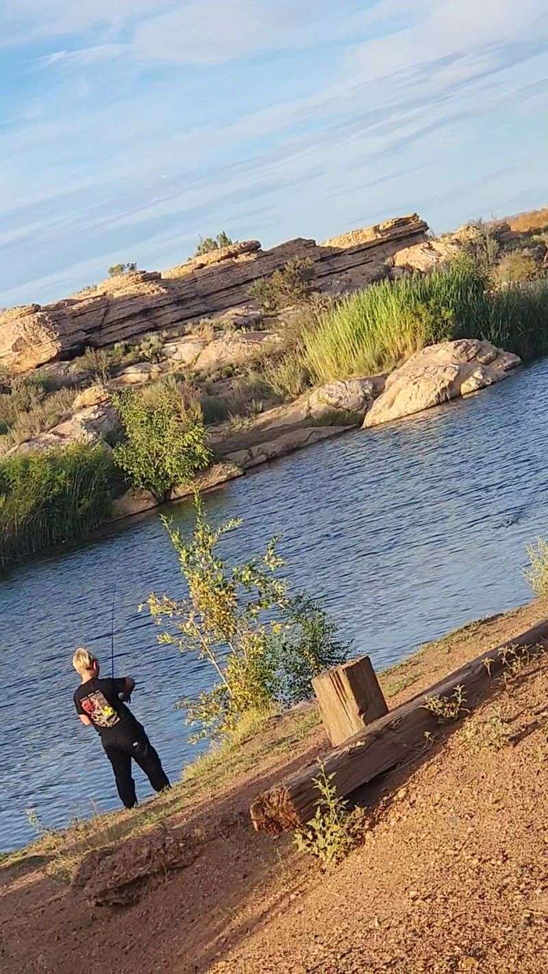 A Peaceful Fishing Hole and Swimming Spot