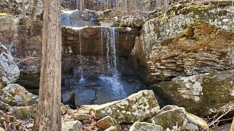 A Peaceful Waterfall Escape After Rain
