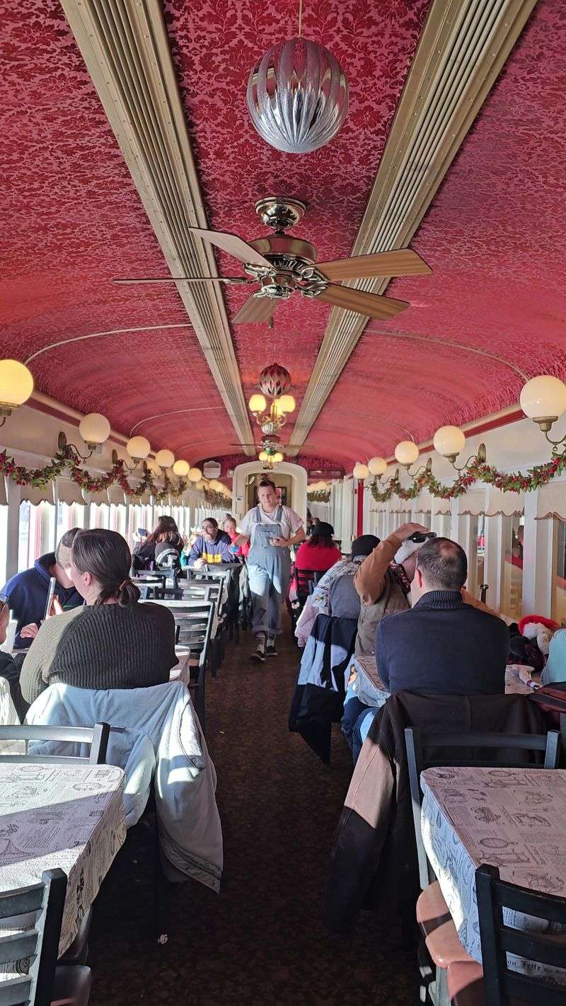 Service Comes with Railroad Conductor Costumes and Genuine Warmth