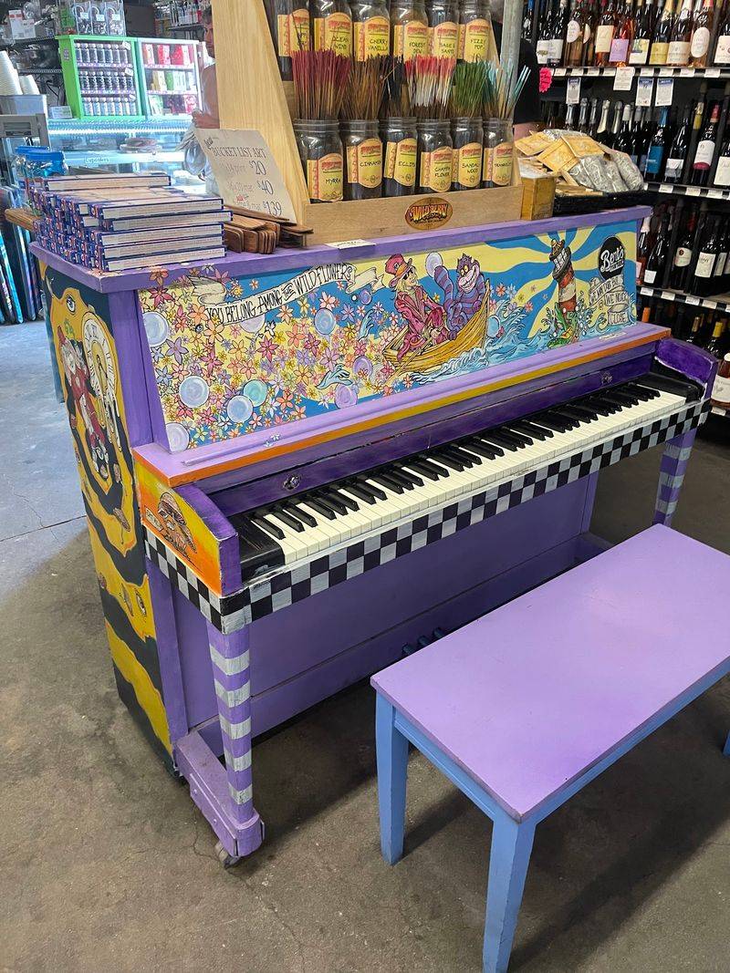 A Piano, Quirky Decor, And Laid Back Vibes