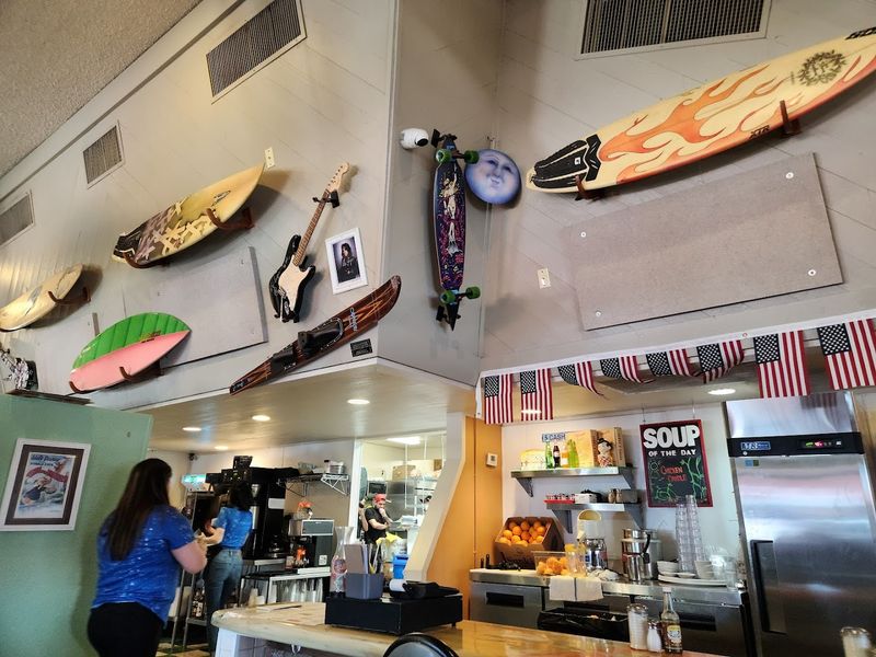 Surfboards, Hawaiian Shirts, And Serious Diner Charm