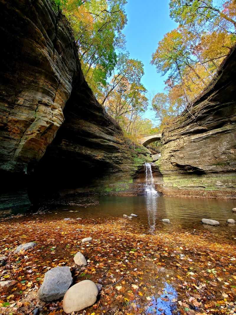 A Quiet Canyon Park In LaSalle County A Quiet Canyon Park In LaSalle County