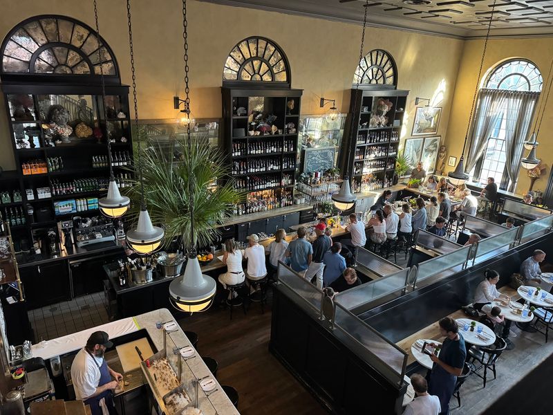 A Real 1920s Bank Turned Into A Seafood Palace