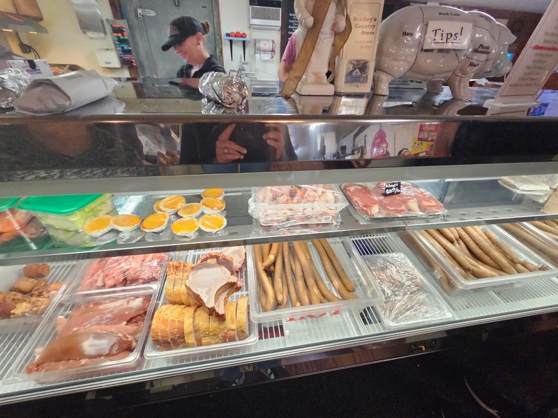 A Real Butcher Shop With Fresh Meats