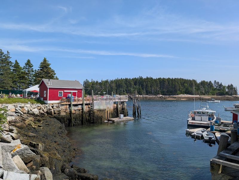 A Red Shack With A Waterfront Soul