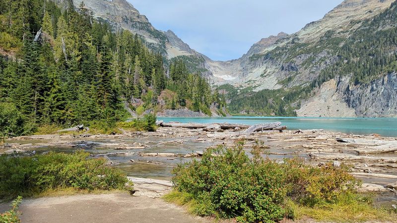 A Refreshing Dip In Glacier-Fed Water A Refreshing Dip In Glacier-Fed Water