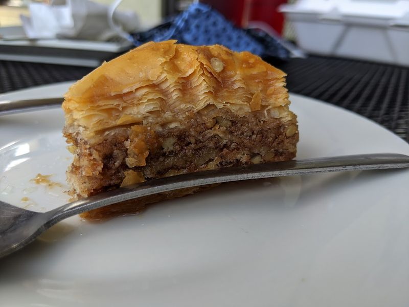The Sweet Finish With Honey Soaked Baklava