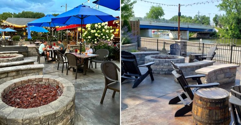 A Relaxed Ohio Waterfront Patio Is Hiding One Of The State’s Best Summer Views