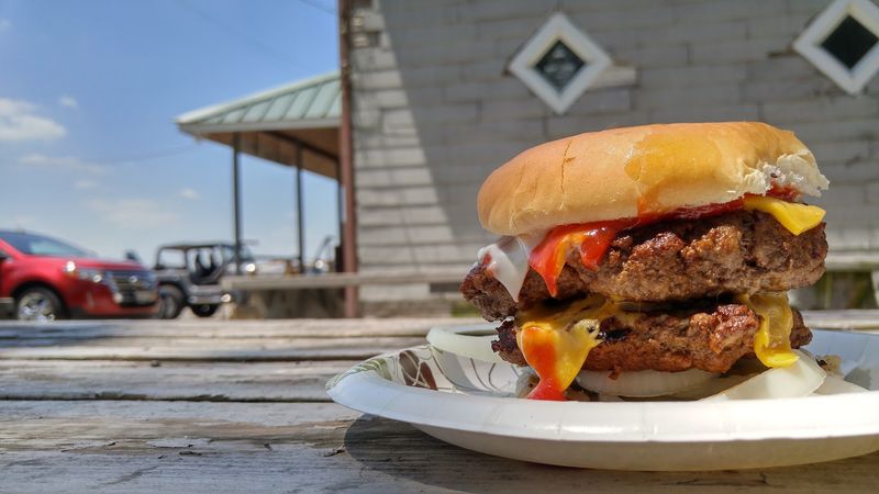 A Remote Burger Stop Near Martinsville