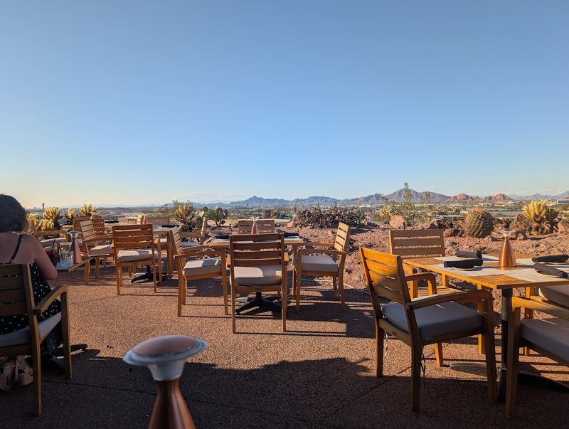 A Restaurant Built On Top Of A Volcanic Butte A Restaurant Built On Top Of A Volcanic Butte