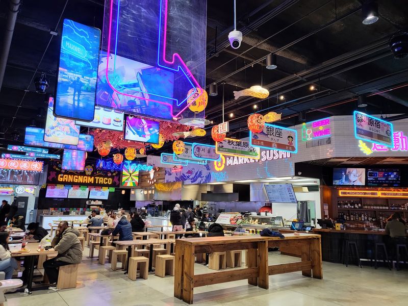 A River West Corner Where Groceries Meet A Food Hall