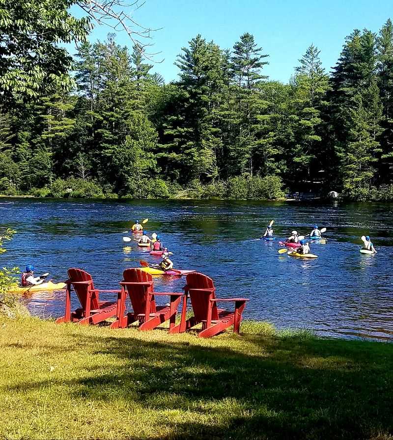 A Riverfront Perch On The West Branch Of The Penobscot