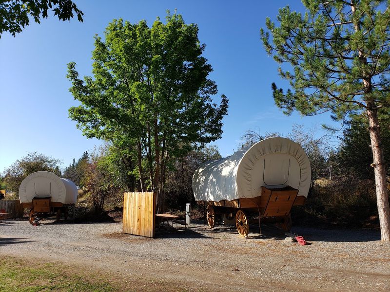A Riverside Basecamp Beside Washington's Old West Town A Riverside Basecamp Beside Washington's Old West Town