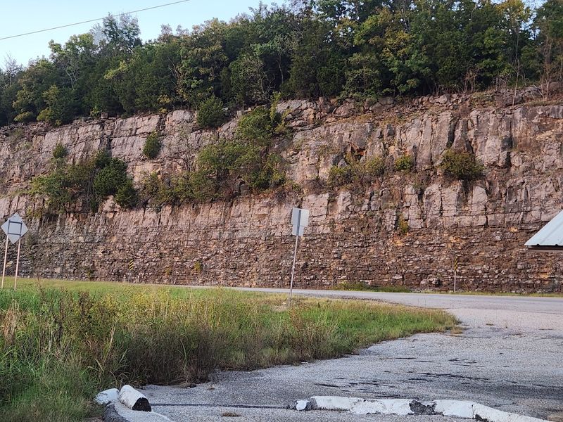 A Roadcut Through Devils Backbone