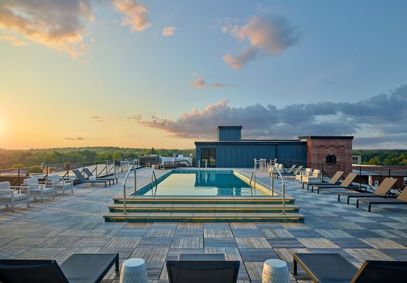 A Rooftop Pool With Sweeping City Views