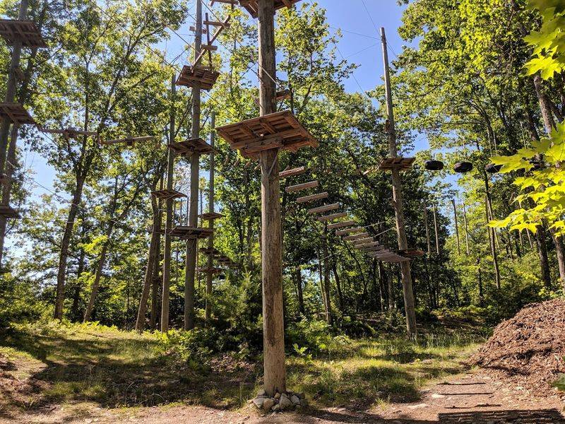 A Rope Course For The Adventurous Set A Rope Course For The Adventurous Set