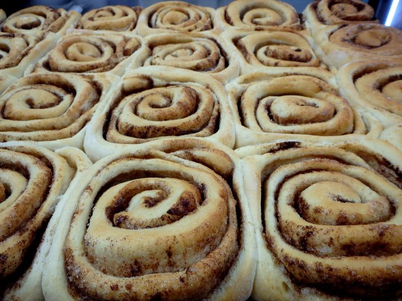 The Warm Scent Of Freshly Baked Cinnamon In The Air