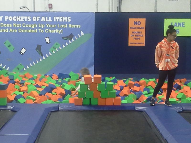 A Safe Corner Just For The Littlest Jumpers