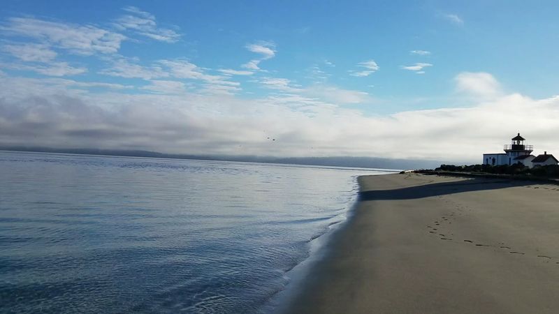 A Sandy Point Between Port Gamble And Kingston