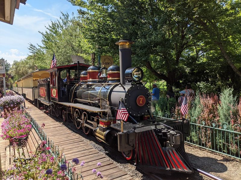 A Scenic Journey Through The Heart Of The Park