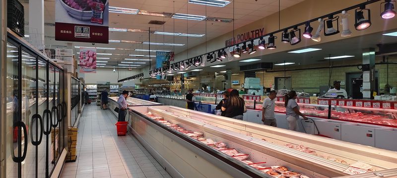 A Seafood Counter With Live Tanks And Fresh Catches A Seafood Counter With Live Tanks And Fresh Catches