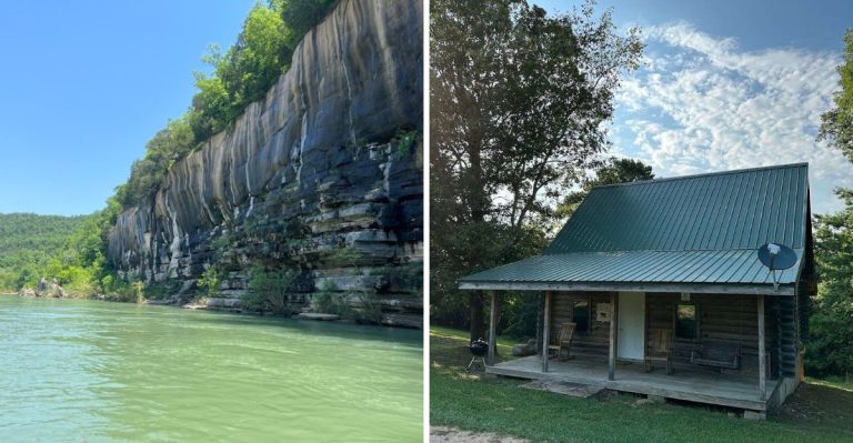 A Secluded Arkansas Retreat Pairs Cozy Log Cabins With An Unspoiled River Journey