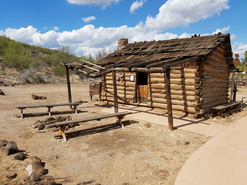 A Senator's Boyhood Cabin and Its Neighbors