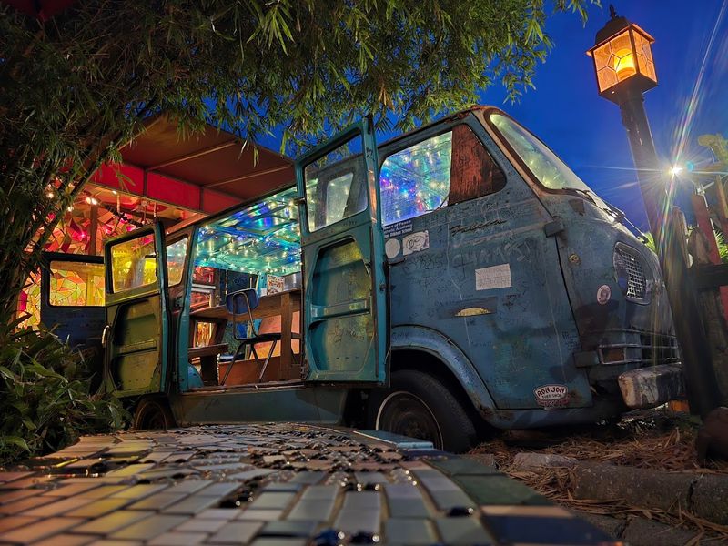 Dining Inside A 1965 Ford Falcon Van Is Completely Real