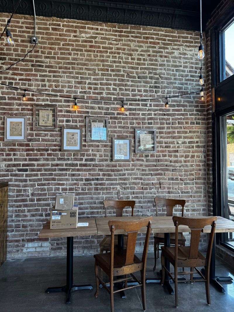 A Simple Eating Area Turns A Market Stop Into Lunch