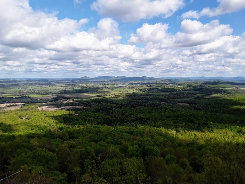 A Skyline Framed By Ozark Ridges