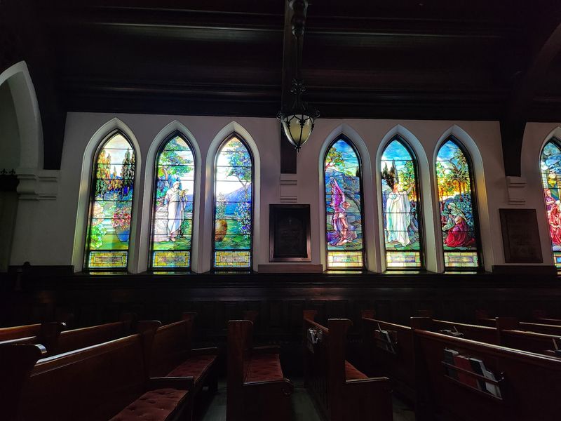 A Small Church Holding World-Class Tiffany Glass