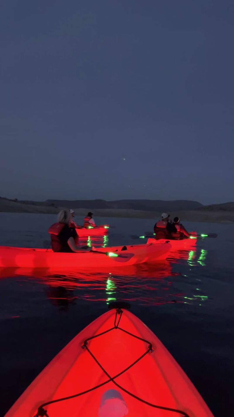 A Small Kayak Outfit on the Quiet North End of Lake Pleasant