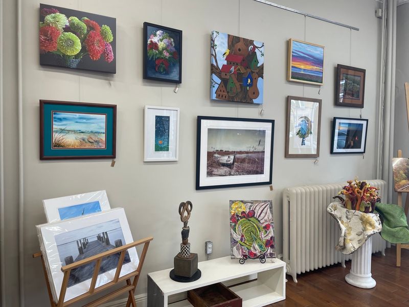 A Small Town Corner Built By Local Artists A Small Town Corner Built By Local Artists