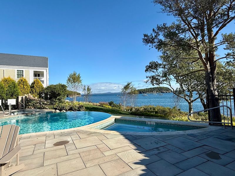 The Outdoor Pool And Hot Tubs