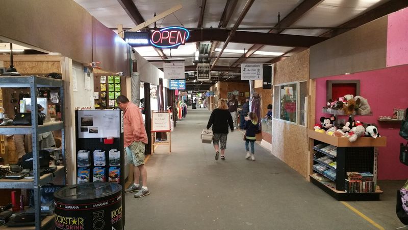 A Sprawling Market With Endless Booths To Explore