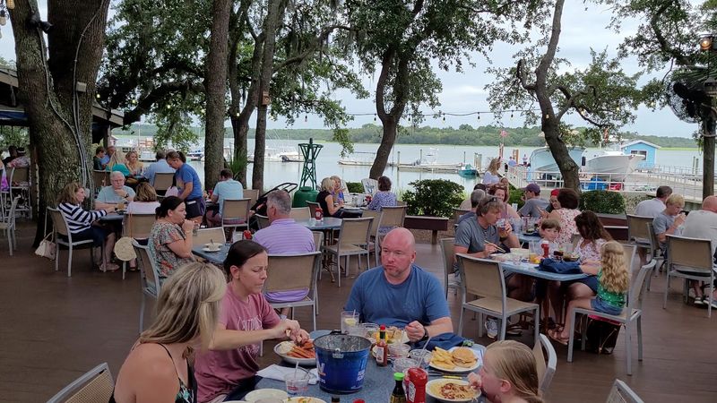 A Sprawling Outdoor Bar That Feels Like A Backyard Party