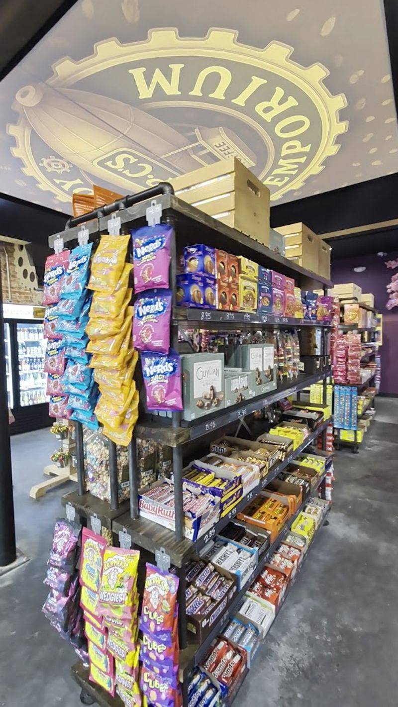 A Steampunk Sweet Shop With Vintage Flair