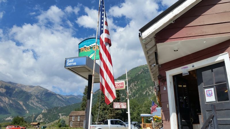 A Store Shaped By The Mountains Around It