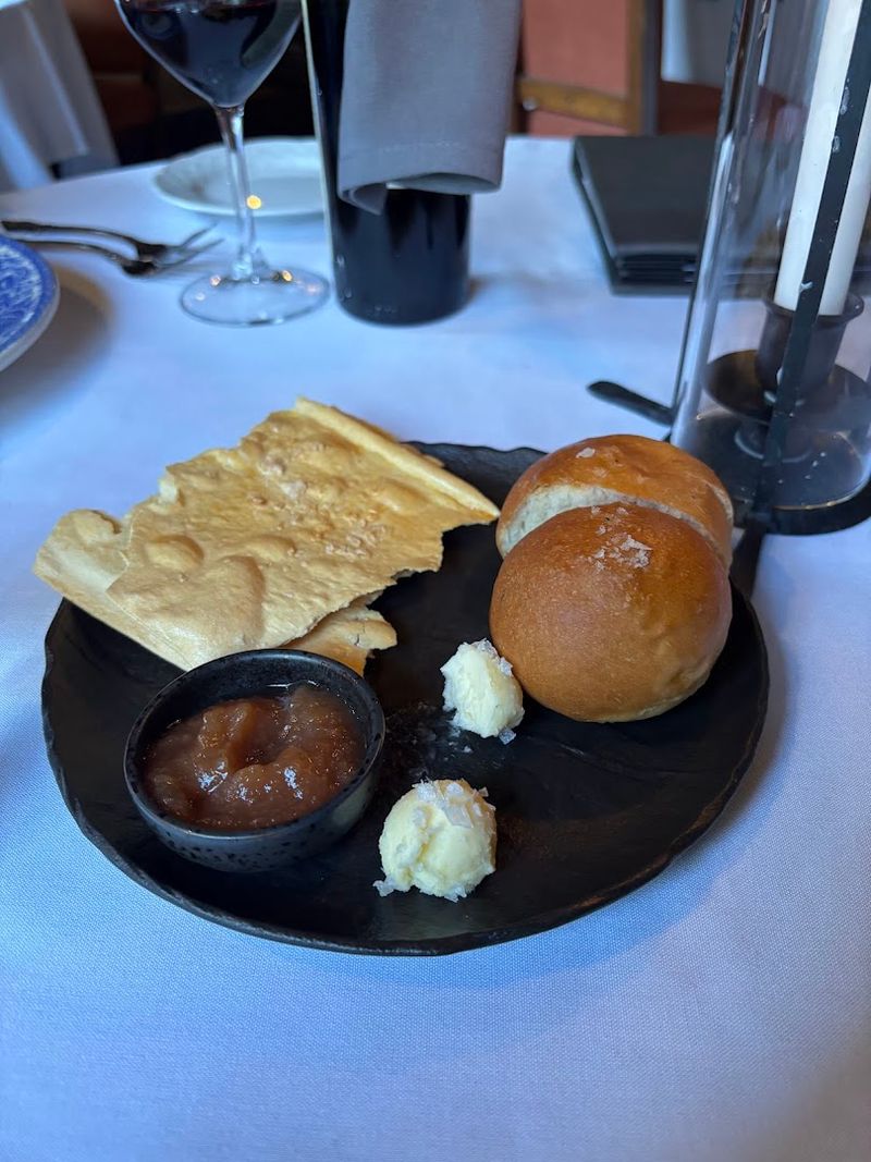 The Complimentary Bread And House-Made Apple Butter Are Legendary