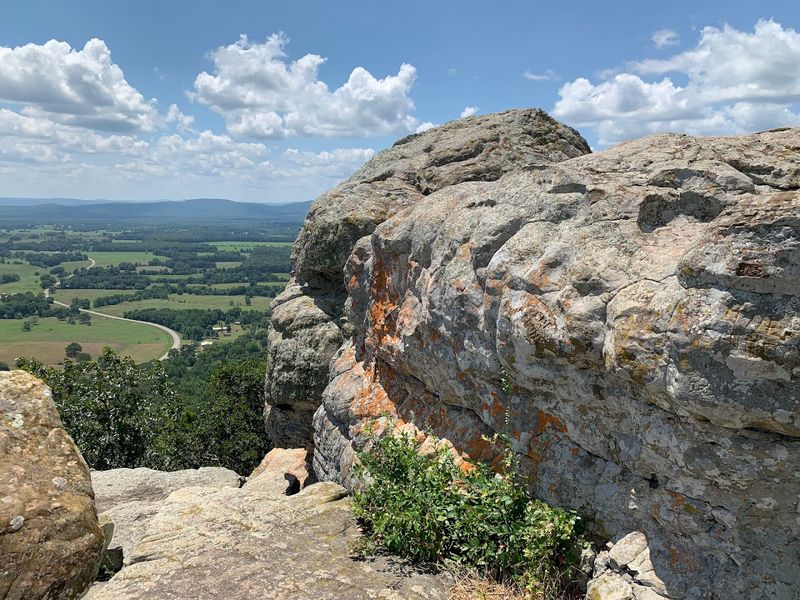 Layers Of Cliffs Carved By Time
