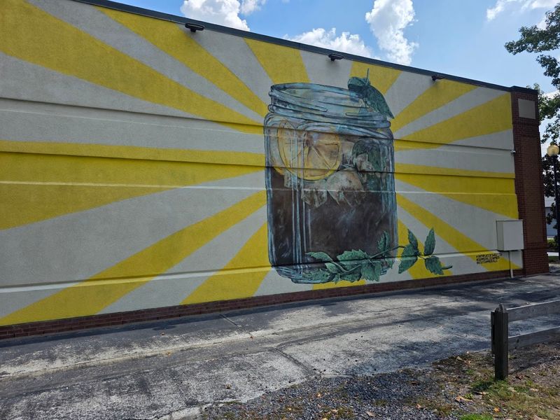 A Sweet Tea Festival Brings The Mural To Life Every Year