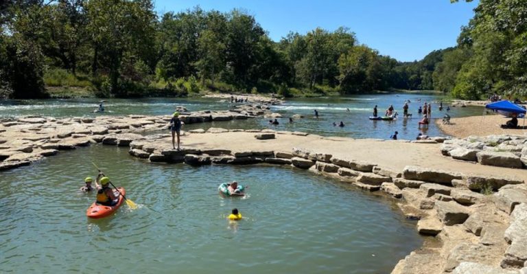 A Thrilling Whitewater Escape Is Hiding In This Unassuming Northern Arkansas City Park